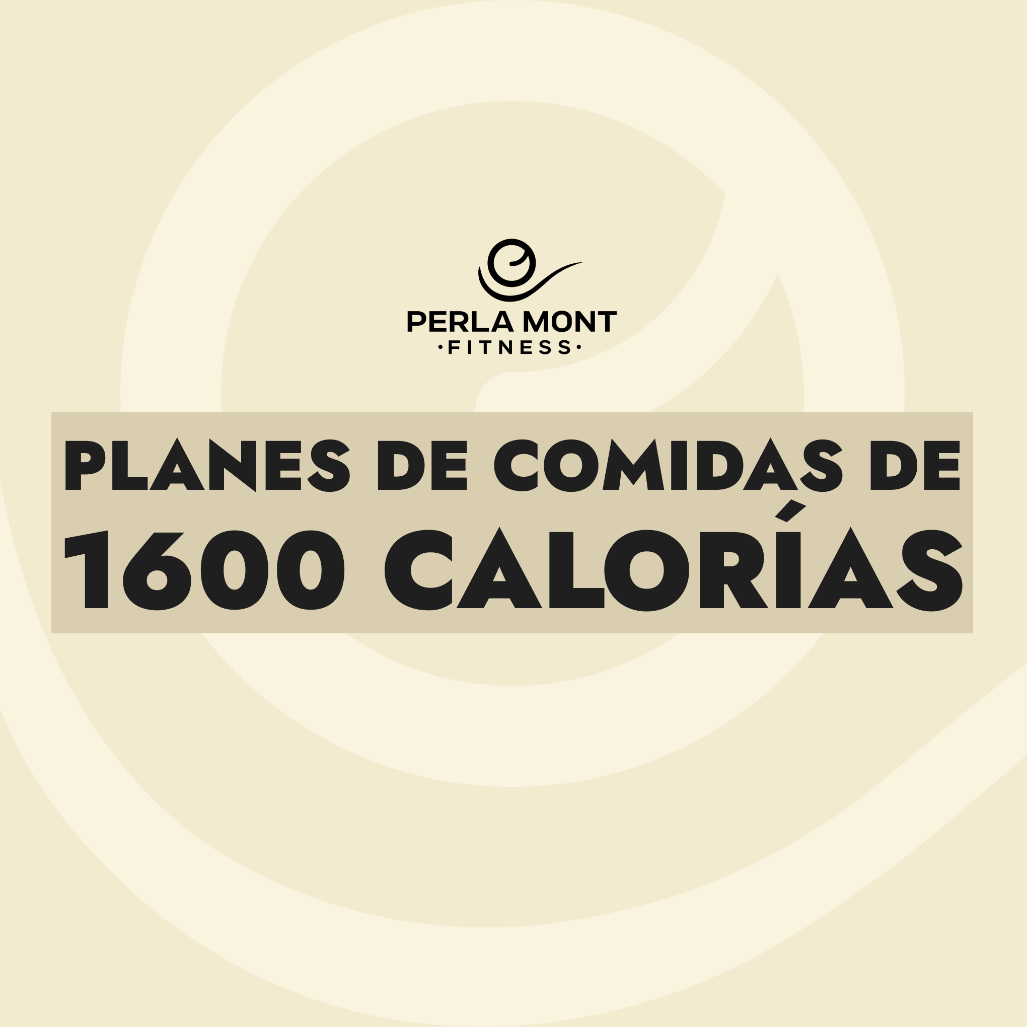 Planes de Comidas de 1600 Calorías