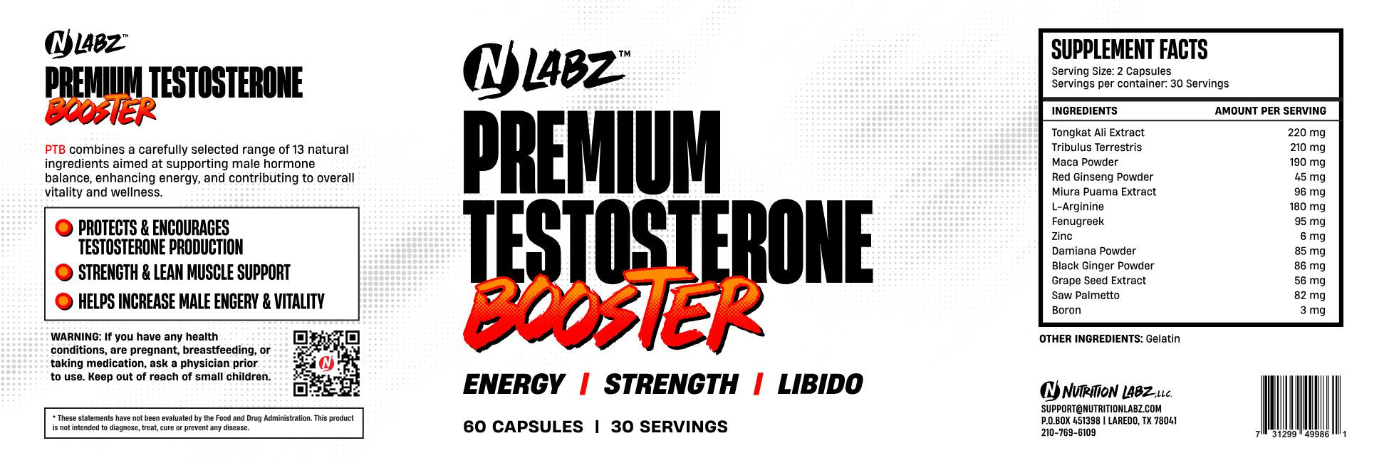 N-Labz Premium Testosterone Booster