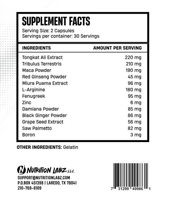 N-Labz Premium Testosterone Booster