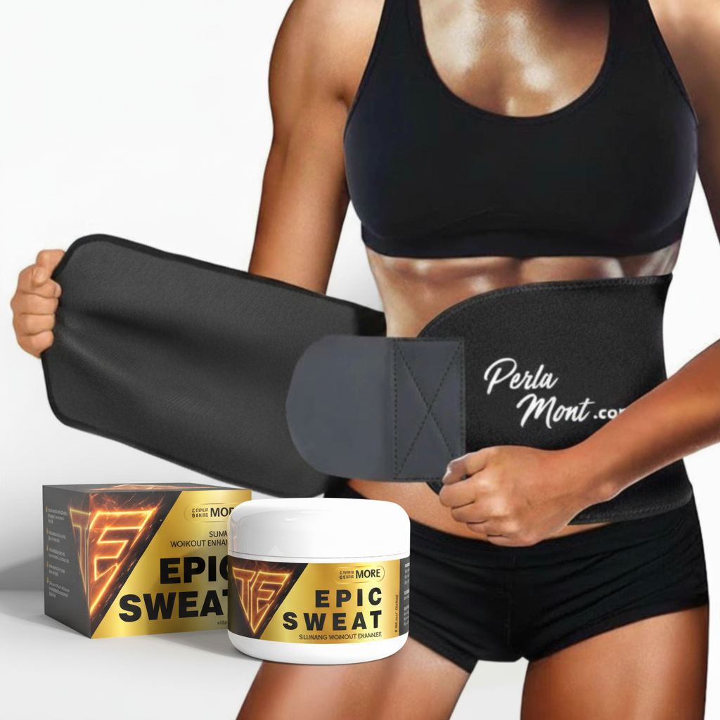 Sweat Belt & Epic Sweat Slimming Workout Enhancing Body Balm