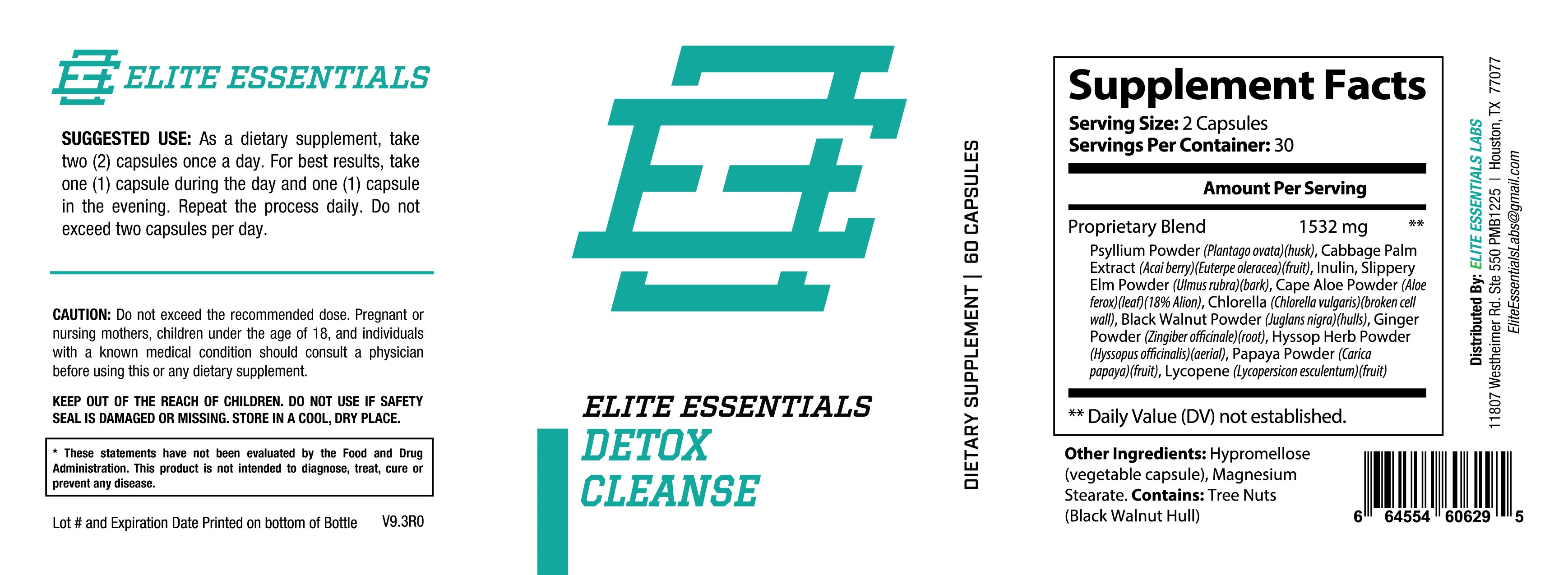 Elite Essentials Acai Detox